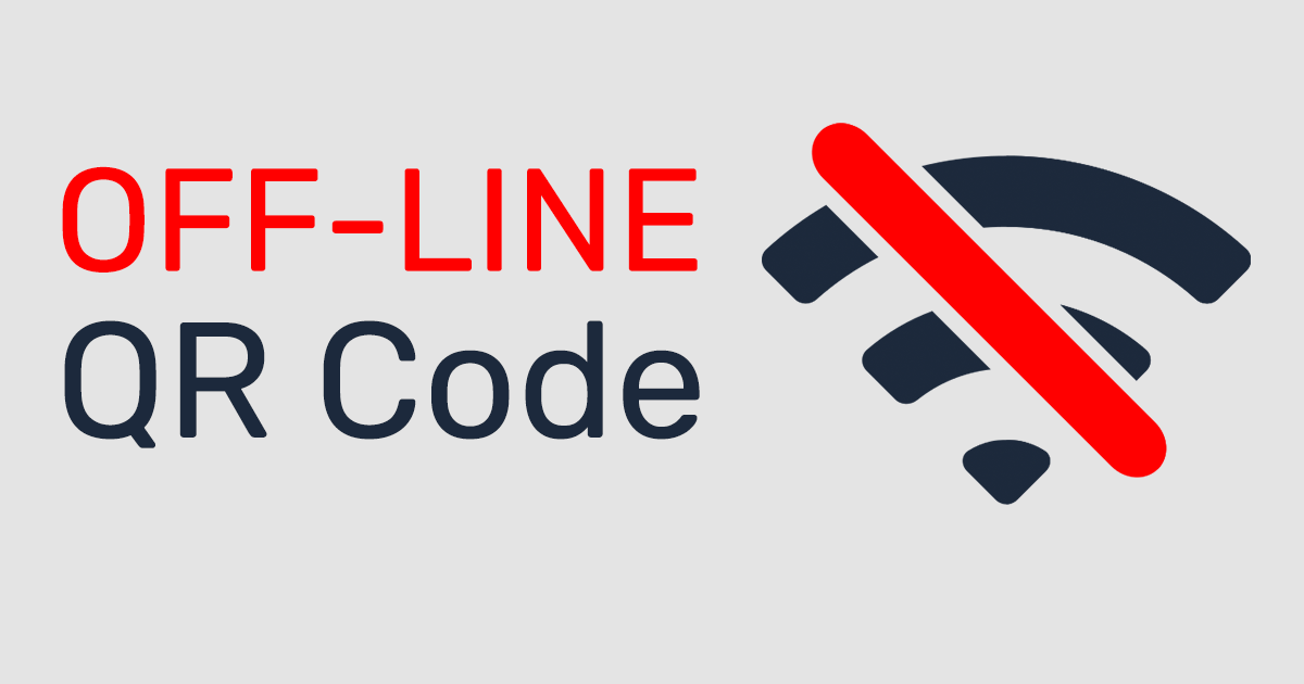 Was ist ein Offline QR Code?