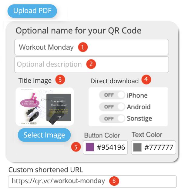 Edit PDF QR Codes