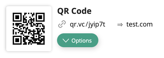 QR Codes Übersicht